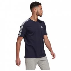 Adidas - 3-Stripes Sport Essentials T-Shirt - T-shirt 11 Adidas - 3-Stripes Sport Essentials T-Shirt - T-shirt -Tée-shirts Soldes adidas 3 stripes sport essentials t shirt t shirt detail 6