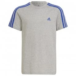 Adidas - Boy's 3 Stripes T-Shirt - T-shirt -Tée-shirts Soldes adidas boys 3 stripes t shirt t shirt 1
