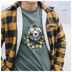 Alprausch - Chappe-Bär - T-shirt -Tée-shirts Soldes alprausch chappe baer t shirt detail 3