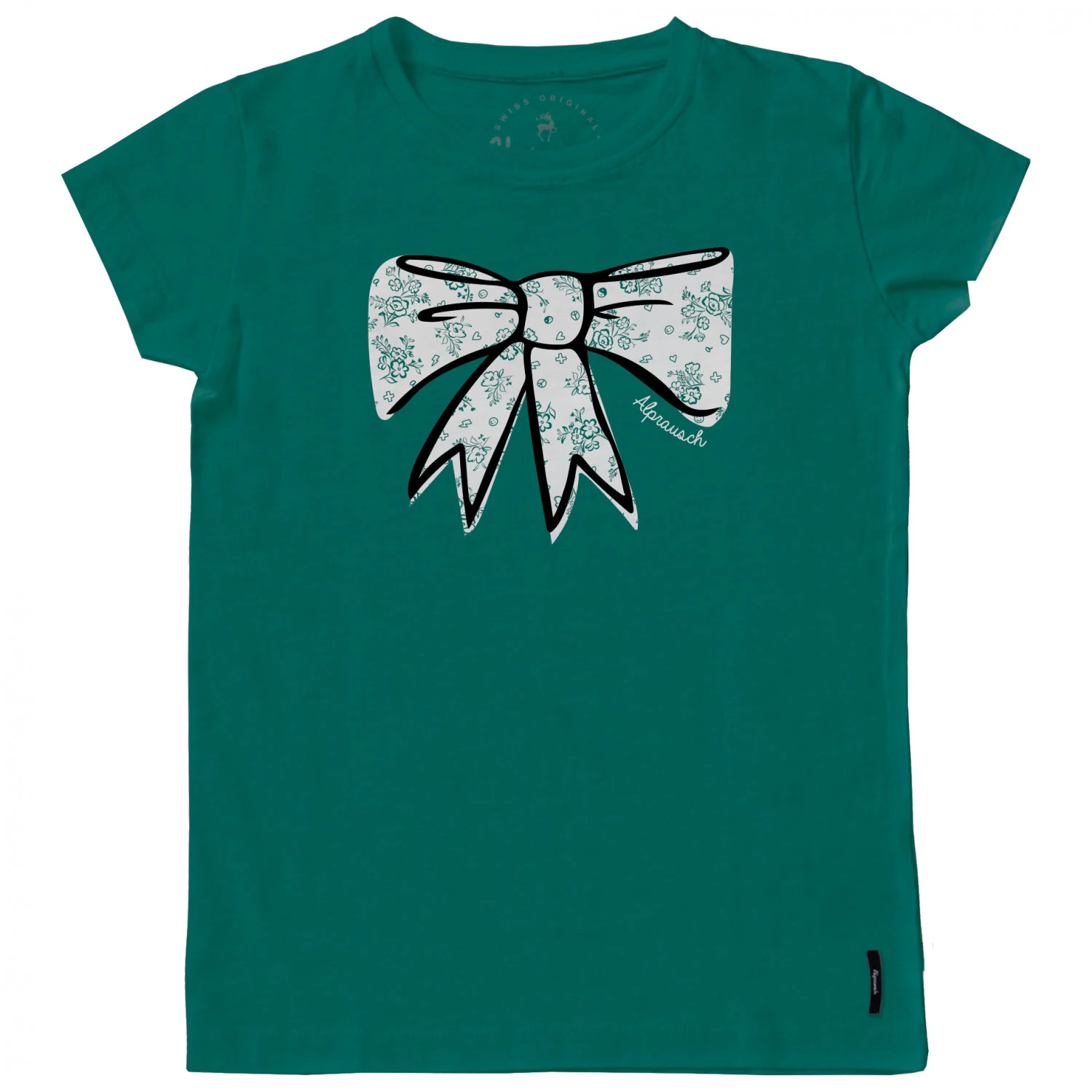 Alprausch - Kid's Schiggs Schleife Meitli T-Shirt 1 Alprausch - Kid's Schiggs Schleife Meitli T-Shirt