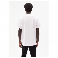 ARMEDANGELS - Aado Repair Reuse - T-shirt -Tée-shirts Soldes armedangels aado repair reuse t shirt detail 3