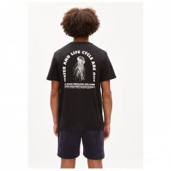 ARMEDANGELS - Aadon Treasure - T-shirt -Tée-shirts Soldes armedangels aadon treasure t shirt detail 4