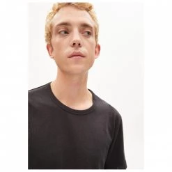 ARMEDANGELS - Aantonio Linen - T-shirt -Tée-shirts Soldes armedangels aantonio linen t shirt detail 5