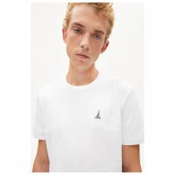ARMEDANGELS - Jaames Boat - T-shirt 8 ARMEDANGELS - Jaames Boat - T-shirt -Tée-shirts Soldes armedangels jaames boat t shirt detail 4