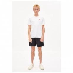 ARMEDANGELS - Jaames Conversational - T-shirt -Tée-shirts Soldes armedangels jaames conversational t shirt detail 5