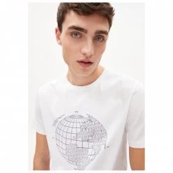 ARMEDANGELS - Jaames Imagine - T-shirt -Tée-shirts Soldes armedangels jaames imagine t shirt detail 5