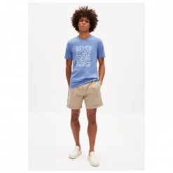 ARMEDANGELS - Jaames Our Ocean - T-shirt -Tée-shirts Soldes armedangels jaames our ocean t shirt detail 5