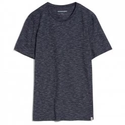 ARMEDANGELS - Jaames Structure - T-shirt -Tée-shirts Soldes armedangels jaames structure t shirt bf 1