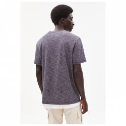 ARMEDANGELS - Jaames Structure - T-shirt -Tée-shirts Soldes armedangels jaames structure t shirt bf detail 3