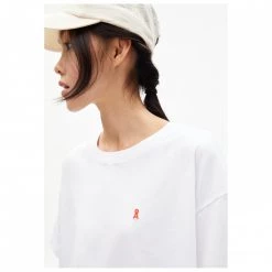 ARMEDANGELS - Women's Chaarlotte - T-shirt -Tée-shirts Soldes armedangels womens chaarlotte t shirt detail 4