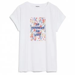 ARMEDANGELS - Women's Idaa Mini Floral - T-shirt -Tée-shirts Soldes armedangels womens idaa mini floral t shirt 1