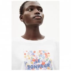 ARMEDANGELS - Women's Idaa Mini Floral - T-shirt -Tée-shirts Soldes armedangels womens idaa mini floral t shirt detail 4