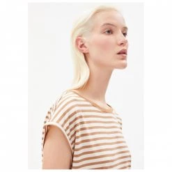 ARMEDANGELS - Women's Jilaa Stripes - T-shirt -Tée-shirts Soldes armedangels womens jilaa stripes t shirt detail 4