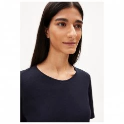 ARMEDANGELS - Women's Josinaa Heavy Flamè - T-shirt -Tée-shirts Soldes armedangels womens josinaa heavy flame t shirt detail 4