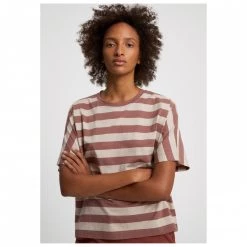 ARMEDANGELS - Women's Kajaa Block Stripes - T-shirt 8 ARMEDANGELS - Women's Kajaa Block Stripes - T-shirt -Tée-shirts Soldes armedangels womens kajaa block stripes t shirt detail 3