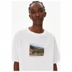 ARMEDANGELS - Women's Layaa Heathland - T-shirt 7 ARMEDANGELS - Women's Layaa Heathland - T-shirt -Tée-shirts Soldes armedangels womens layaa heathland t shirt detail 3