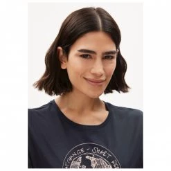 ARMEDANGELS - Women's Nelaa Smart Rebels - T-shirt -Tée-shirts Soldes armedangels womens nelaa smart rebels t shirt detail 5