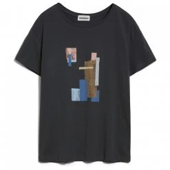 ARMEDANGELS - Women's Nelaa Squares - T-shirt 11 ARMEDANGELS - Women's Nelaa Squares - T-shirt -Tée-shirts Soldes armedangels womens nelaa squares t shirt 1