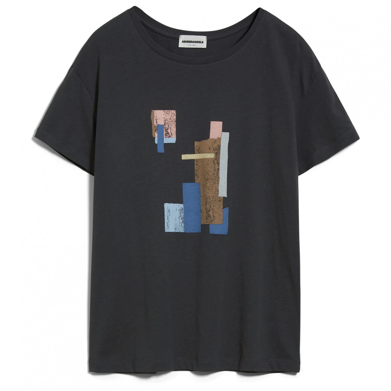 ARMEDANGELS - Women's Nelaa Squares - T-shirt 6 ARMEDANGELS - Women's Nelaa Squares - T-shirt – Image 6