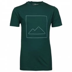 Bergfreunde.de - Kid's Merino150 Bergfreunde Outline T-Shirt - T-shirt en laine mérinos -Tée-shirts Soldes bergfreundede kids merino150 bergfreunde outline t shirt t shirt en laine merinos 1