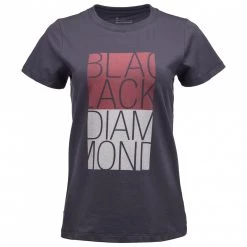 Black Diamond - Women's S/S Bd Block Tee - T-shirt -Tée-shirts Soldes black diamond womens s s bd block tee t shirt 2