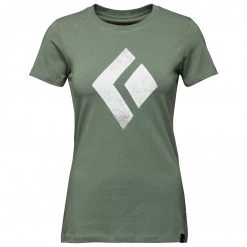 Black Diamond - Women's S/S Chalked Up Tee - T-shirt -Tée-shirts Soldes black diamond womens s s chalked up tee t shirt 2
