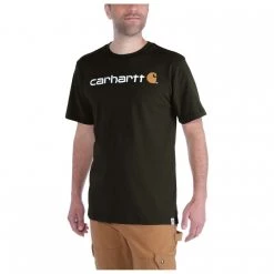 Carhartt - Core Logo S/S - T-shirt 8 Carhartt - Core Logo S/S - T-shirt -Tée-shirts Soldes carhartt core logo s s t shirt 2