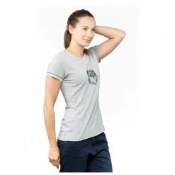 Chillaz - Women's Saile Carabiner Forest - T-shirt -Tée-shirts Soldes chillaz womens saile carabiner forest t shirt detail 3