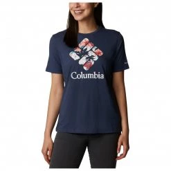 Columbia - Women's Bluebird Day Relaxed Crew Neck - T-shirt -Tée-shirts Soldes columbia womens bluebird day relaxed crew neck t shirt 2
