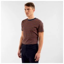 DEDICATED - Stockholm Stripes - T-shirt -Tée-shirts Soldes dedicated stockholm stripes t shirt detail 3