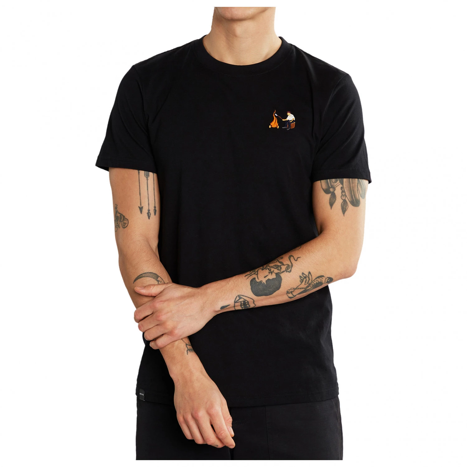 DEDICATED - T-Shirt Stockholm Camping Fire EMB - T-shirt 5 DEDICATED - T-Shirt Stockholm Camping Fire EMB - T-shirt – Image 5