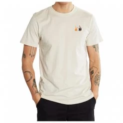 DEDICATED - T-Shirt Stockholm Camping Fire EMB - T-shirt