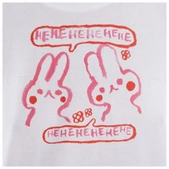 DEDICATED - Women's T-Shirt Mysen Hehe - T-shirt -Tée-shirts Soldes dedicated womens t shirt mysen hehe t shirt detail 4