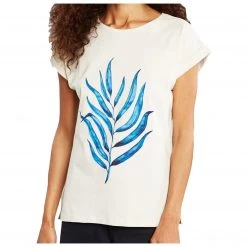 DEDICATED - Women's T-Shirt Visby Big Leaf - T-shirt