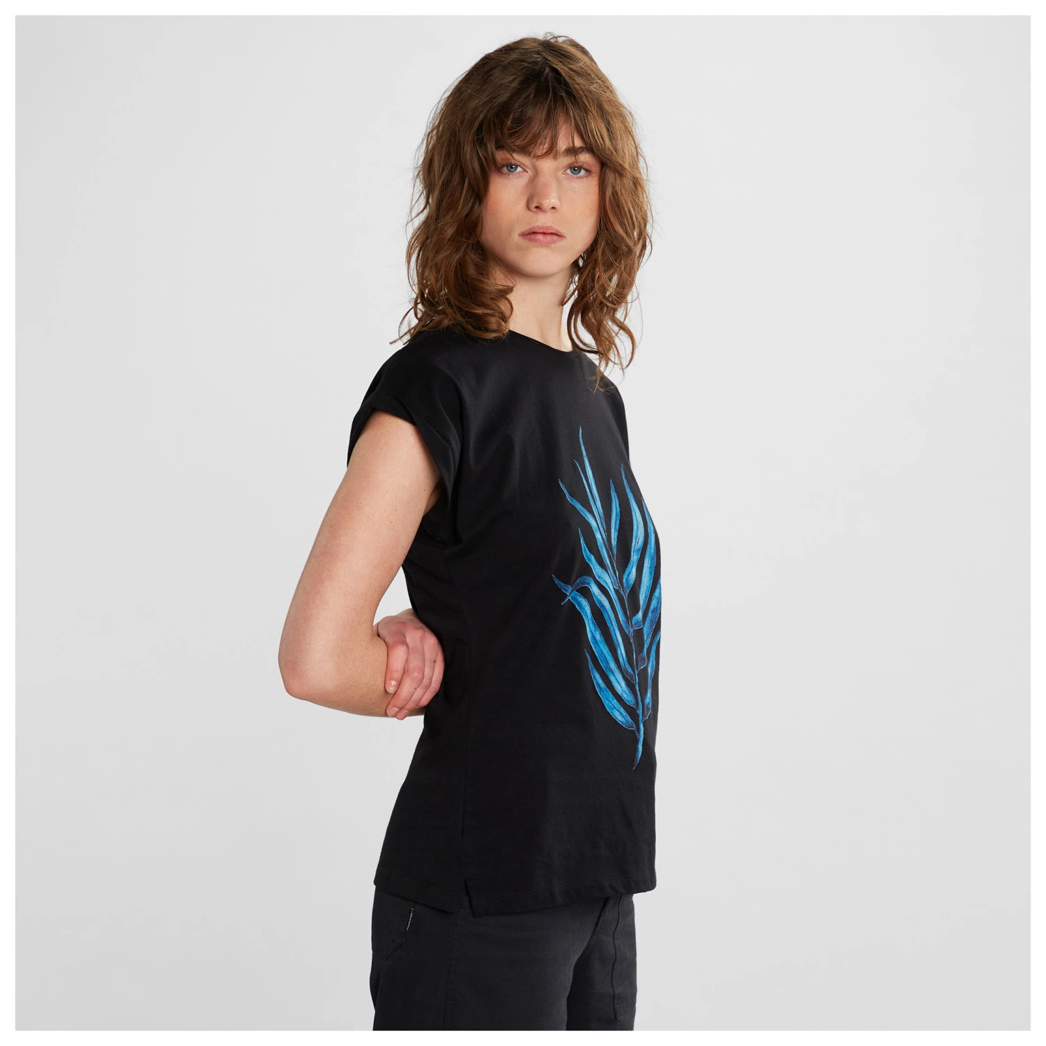 DEDICATED - Women's T-Shirt Visby Big Leaf - T-shirt 2 DEDICATED - Women's T-Shirt Visby Big Leaf - T-shirt – Image 2