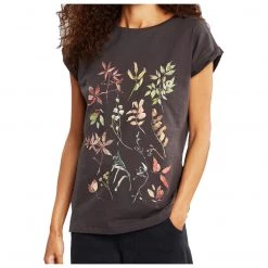 DEDICATED - Women's T-Shirt Visby Night Floral - T-shirt -Tée-shirts Soldes dedicated womens t shirt visby night floral t shirt 1