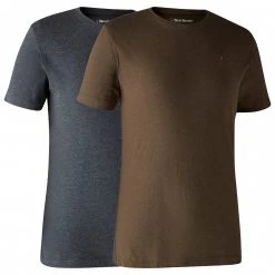 Deerhunter - Basic T-Shirt 2-Pack - T-shirt -Tée-shirts Soldes deerhunter basic t shirt 2 pack t shirt 2
