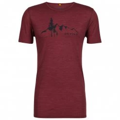 Devold - Innvik Tee - T-shirt en laine mérinos -Tée-shirts Soldes devold innvik tee t shirt en laine merinos 1