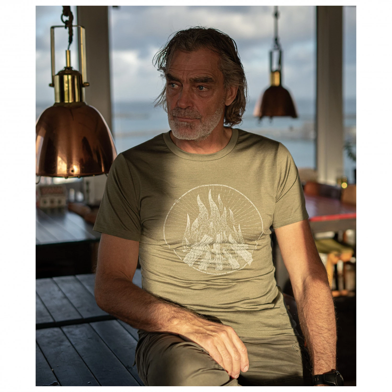 ELSK - Baal Wool T-Shirt - T-shirt en laine mérinos 2 ELSK - Baal Wool T-Shirt - T-shirt en laine mérinos – Image 2