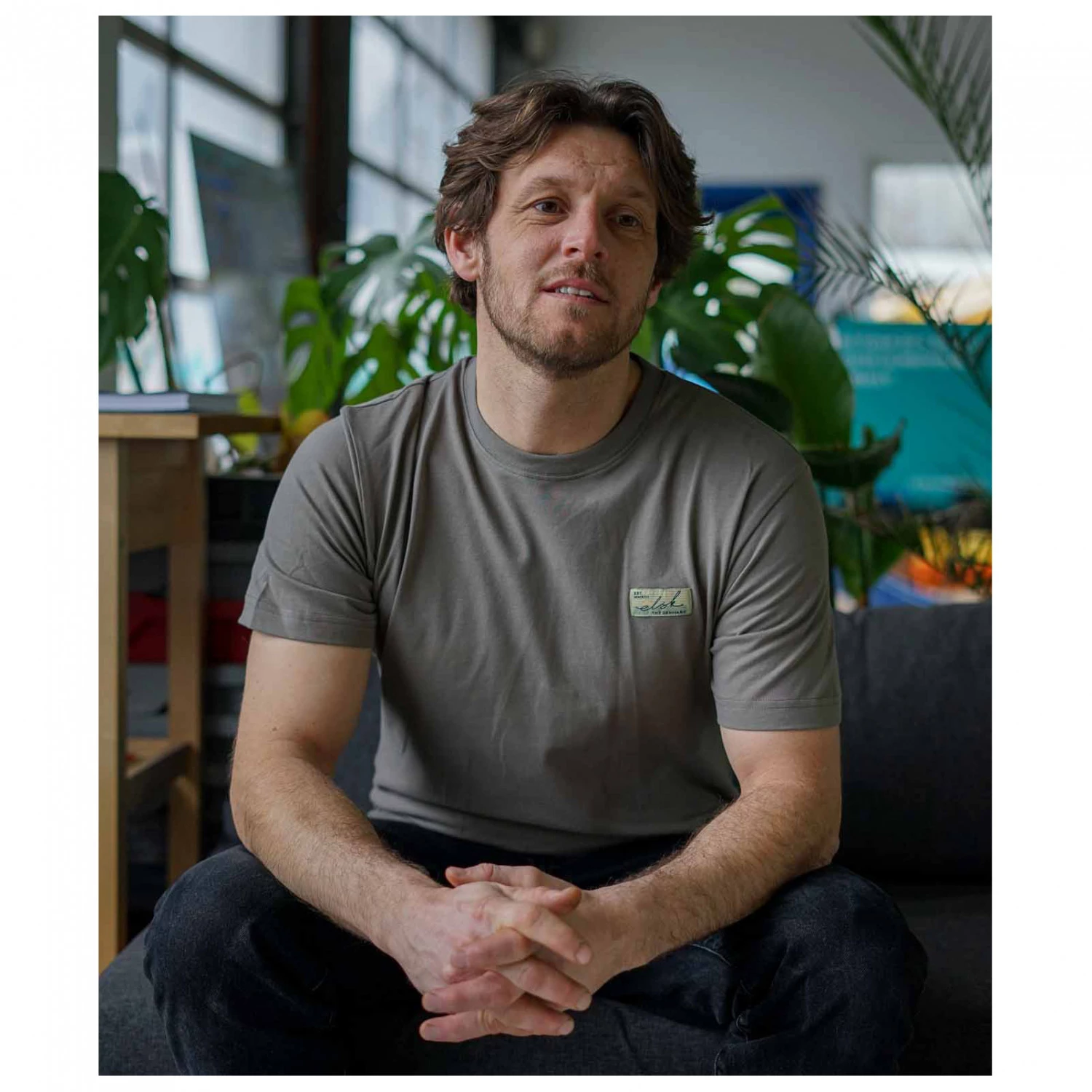 ELSK - Sunsign2 PCH Brushed Tee - T-shirt 2 ELSK - Sunsign2 PCH Brushed Tee - T-shirt – Image 2