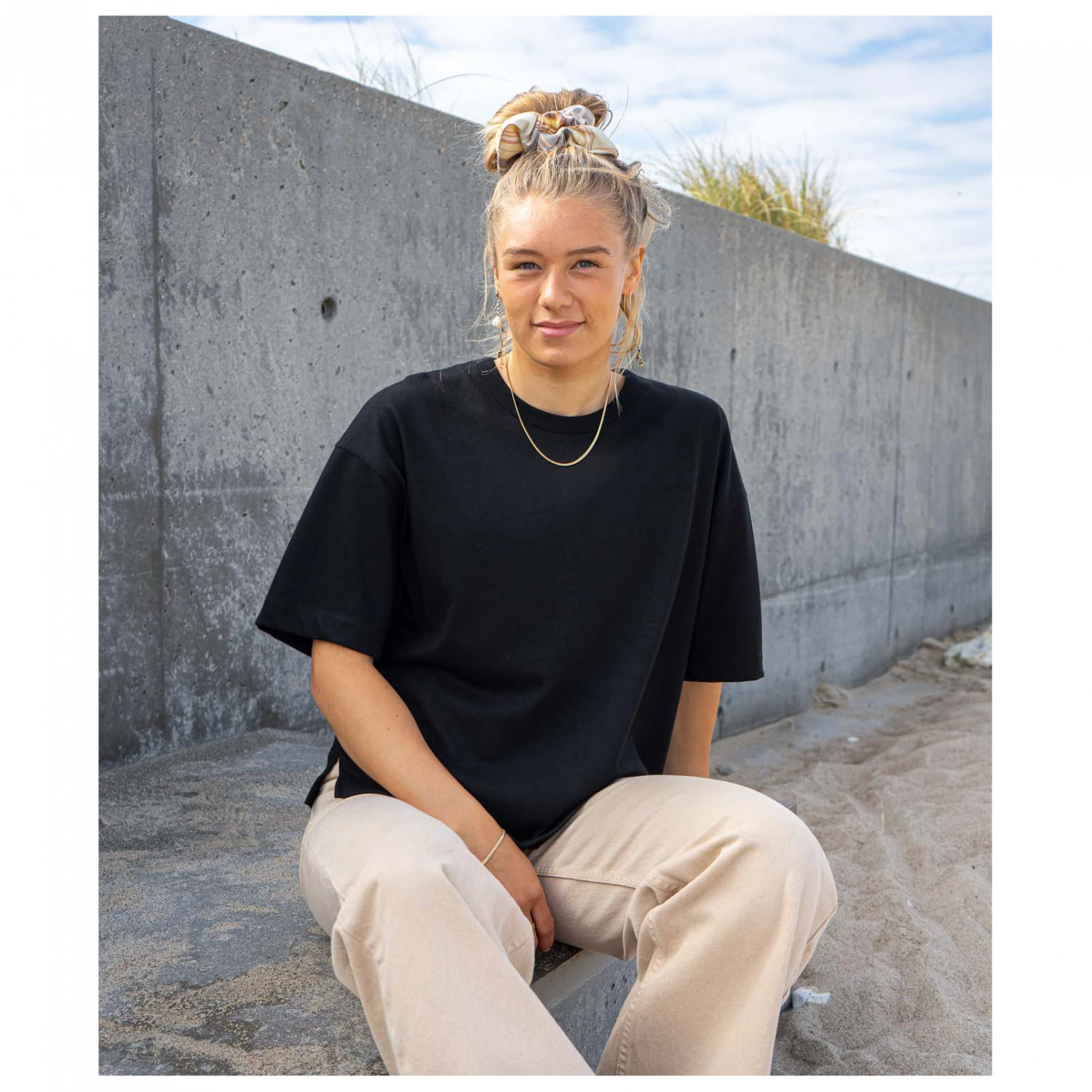 ELSK - Women's Pure EMB Thilda Tung Tee - T-shirt 2 ELSK - Women's Pure EMB Thilda Tung Tee - T-shirt – Image 2