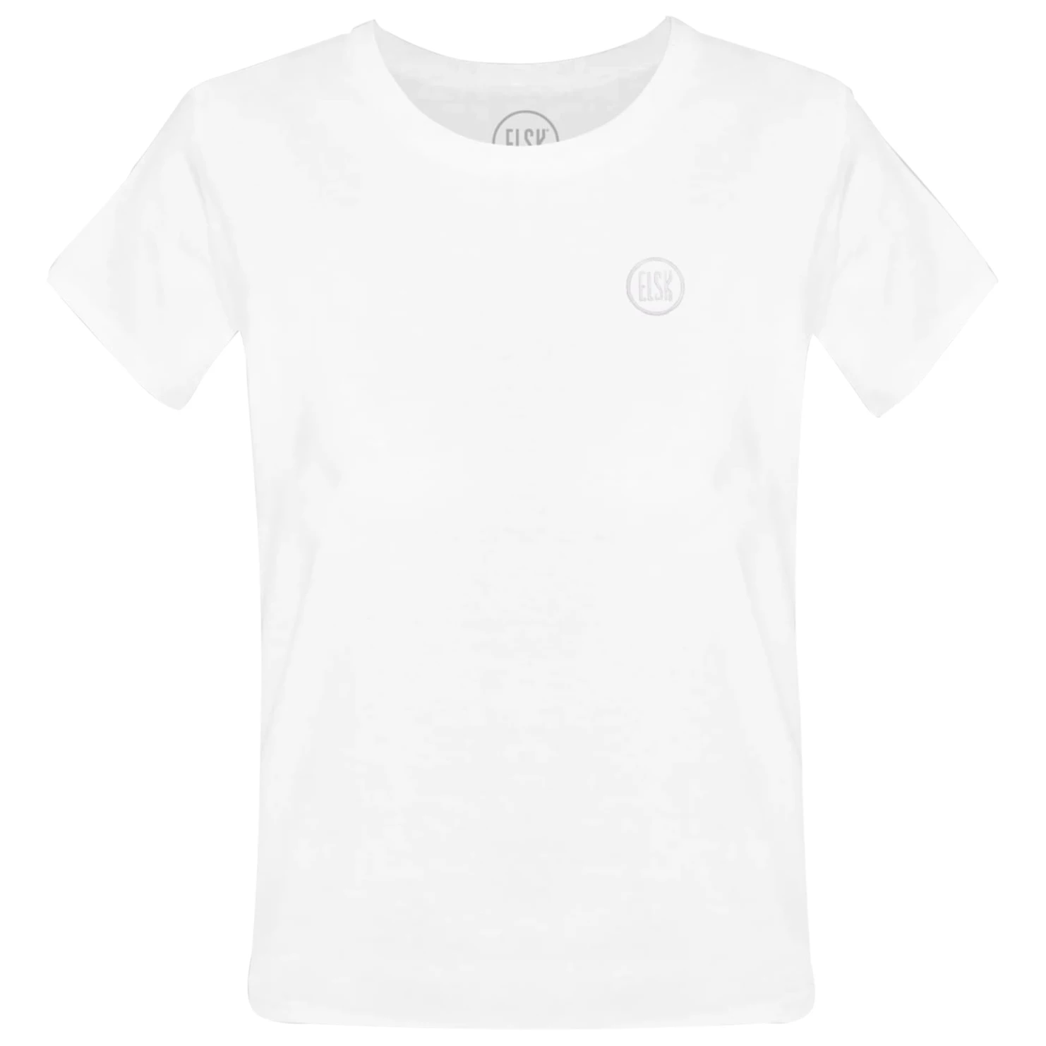 ELSK - Women's Round Logo EMB Essential Tee - T-shirt 1 ELSK - Women's Round Logo EMB Essential Tee - T-shirt