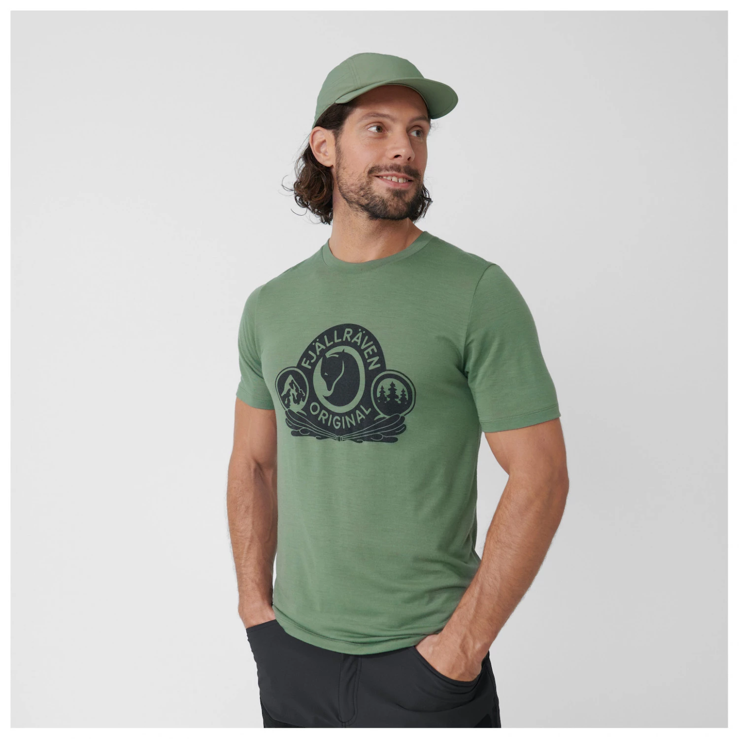 Fjällräven - Abisko Wool Classic S/S - T-shirt en laine mérinos 3 Fjällräven - Abisko Wool Classic S/S - T-shirt en laine mérinos – Image 3