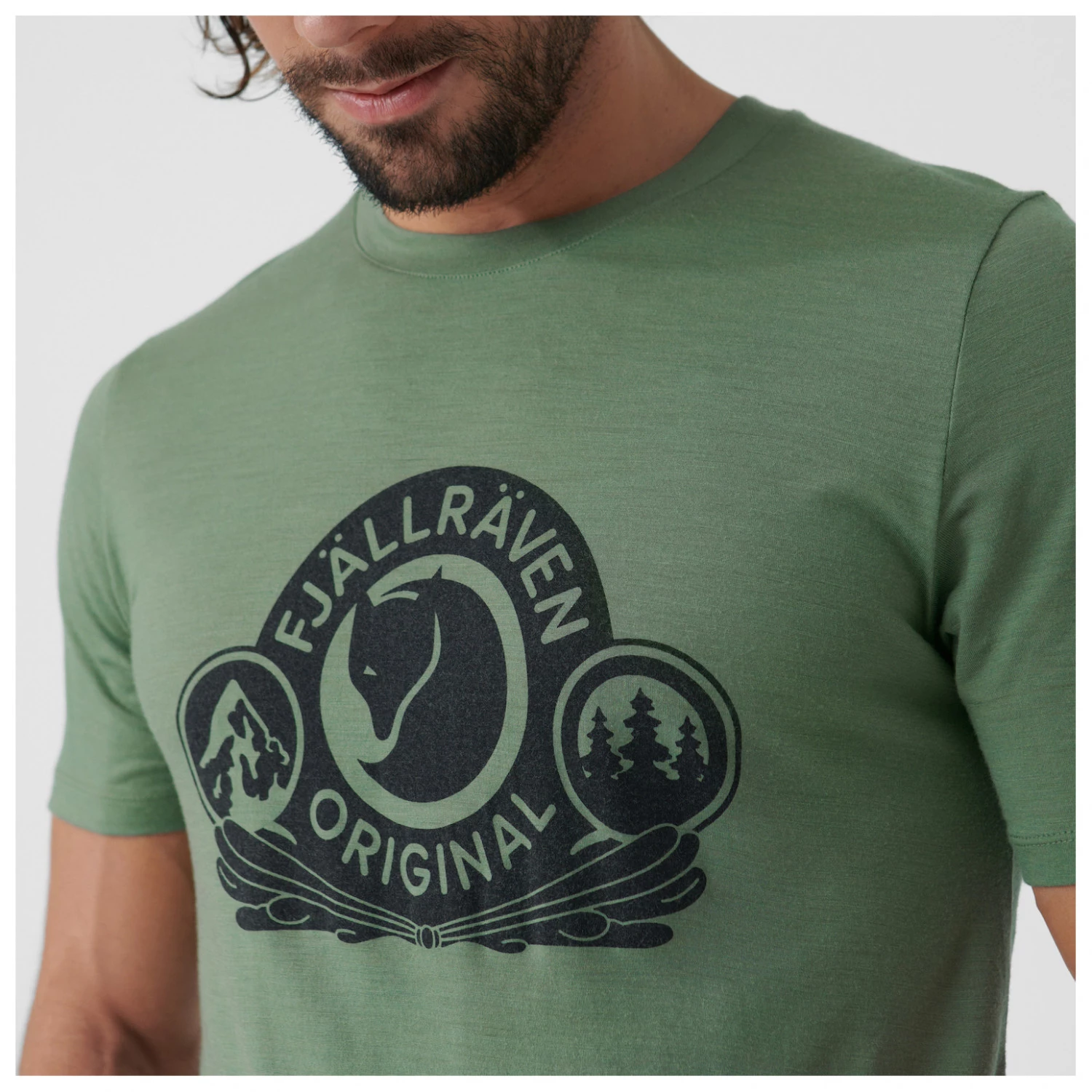 Fjällräven - Abisko Wool Classic S/S - T-shirt en laine mérinos 5 Fjällräven - Abisko Wool Classic S/S - T-shirt en laine mérinos – Image 5