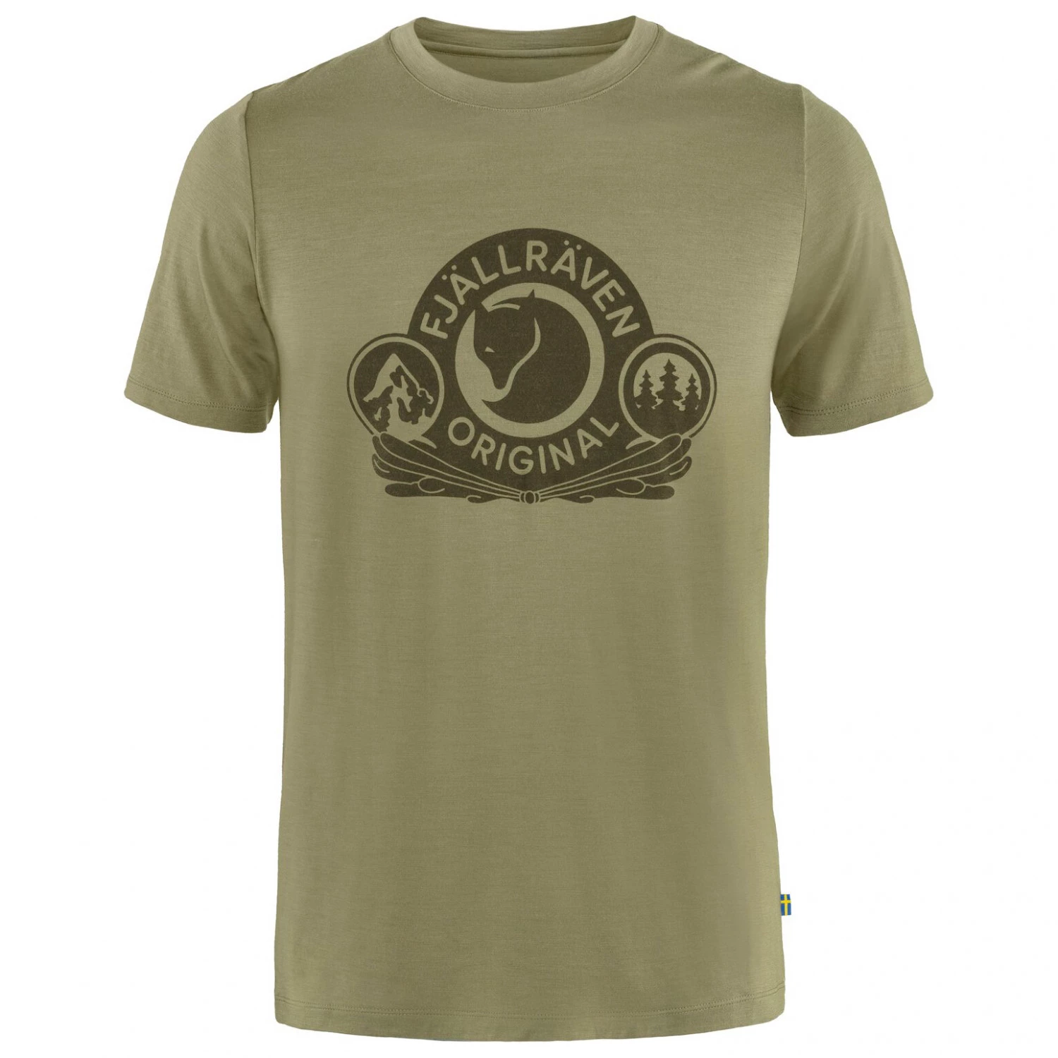 Fjällräven - Abisko Wool Classic S/S - T-shirt en laine mérinos 1 Fjällräven - Abisko Wool Classic S/S - T-shirt en laine mérinos