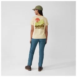 Fjällräven - Women's Nature T-Shirt - T-shirt -Tée-shirts Soldes fjaellraeven womens nature t shirt t shirt detail 4