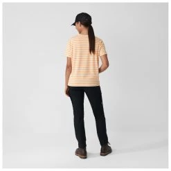 Fjällräven - Women's Striped T-Shirt - T-shirt -Tée-shirts Soldes fjaellraeven womens striped t shirt t shirt detail 4
