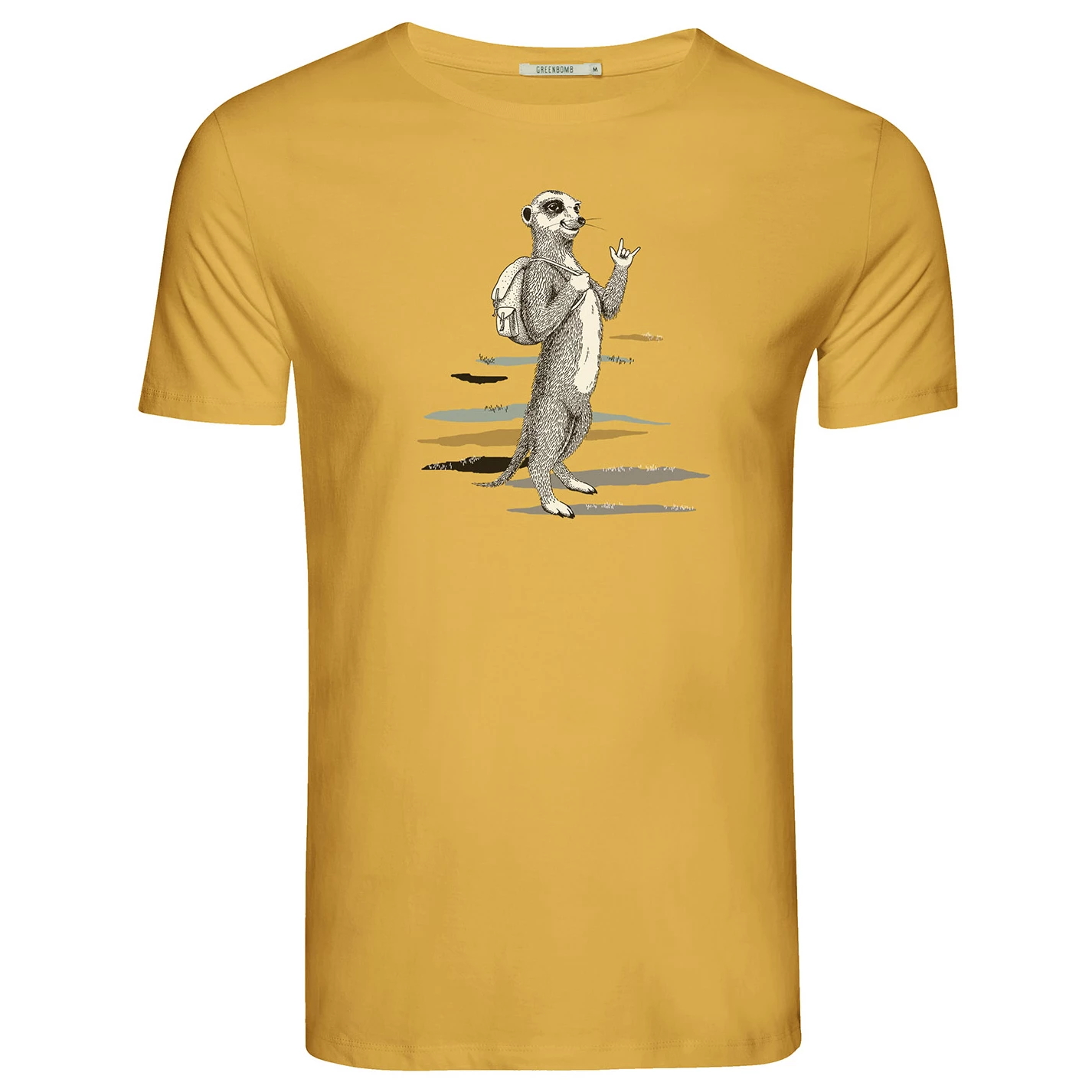 GreenBomb - Animal Meerkat (Guide) - T-shirt 5 GreenBomb - Animal Meerkat (Guide) - T-shirt – Image 5