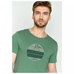 GreenBomb - Animal Seagull Cap (Spice) - T-shirt -Tée-shirts Soldes greenbomb animal seagull cap spice t shirt detail 3