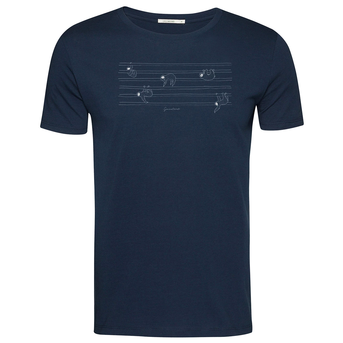 GreenBomb - Animal Sloth Stripes (Guide) - T-shirt 6 GreenBomb - Animal Sloth Stripes (Guide) - T-shirt – Image 6